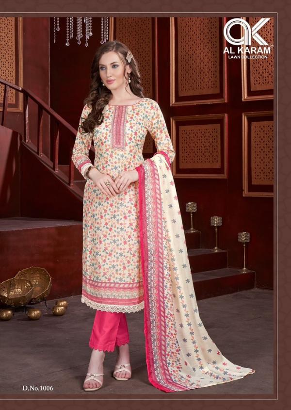 Alkaram Shabnam Vol-1 – Dress Material